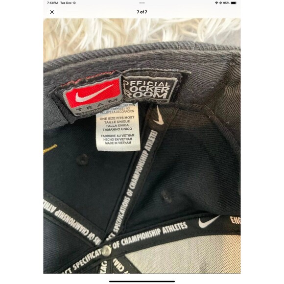 Duke University Blue Devils 2015 National Champions Nike Snapback Hat Cap NCAA - Picture 7 of 7